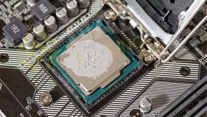خمیر سیلیکون روی CPU