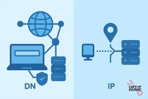 فرق IP و DNS